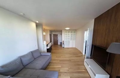 Long-term rental spacious 2-room apartment with terrace in Mokotów district, Warsaw, Poland