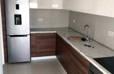 Long-term rental in Belgrade — bright 126 m² penthouse with 2 bedrooms and terrace in premium A Block, New Belgrade