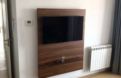 Long-term rental in Belgrade — bright 126 m² penthouse with 2 bedrooms and terrace in premium A Block, New Belgrade