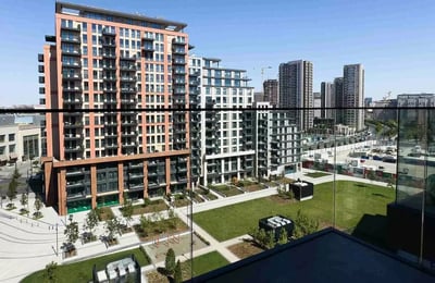 Long-term rental in Belgrade — stylish 3-room apartment 87m² in BW complex with balcony and parking