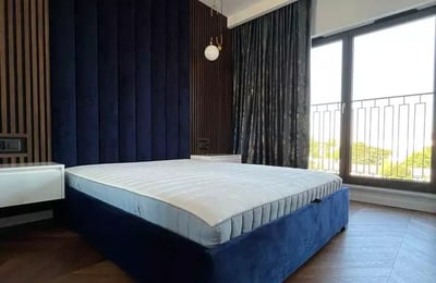Long-term rental of a 40 m² 2-room apartment on Mariana Zdziechowskiego Street, Warsaw, Poland, in a new building with a balcony