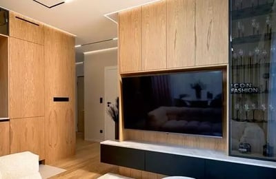 Long-term rental 3-room apartment 56 m² in Wola district, Warsaw, Poland