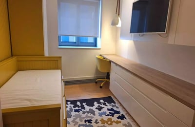 Long-term rental premium 3-room apartment, 77 m² in West 65 complex, New Belgrade