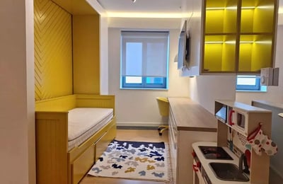 Long-term rental premium 3-room apartment, 77 m² in West 65 complex, New Belgrade