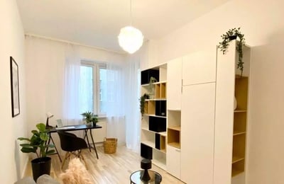 Long-term rental of a 3-room apartment, 90 m² in Warsaw, Poland