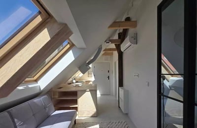 Langzeitmiete einer 2-Zimmer-Wohnung mit 35 m² in Krakau, Polen