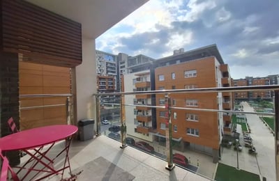 Long-term rental of a 2-room apartment, 55 m² in Belgrade, Serbia