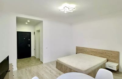 Langzeitmiete einer 1-Zimmer-Wohnung mit Balkon in einem Neubau, Bukarest, Rumänien