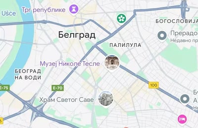 Location longue durée d’un appartement 4 pièces de 80 m² à Belgrade, Serbie