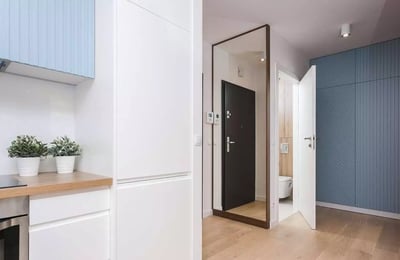 Langzeitmiete einer 2-Zimmer-Wohnung im historischen Stadtteil Kazimierz, Krakau, Polen