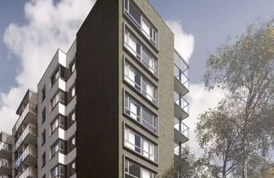 Langzeitmiete einer 55 m² großen Zweizimmerwohnung im Stadtteil Mokotów, Warschau, Polen