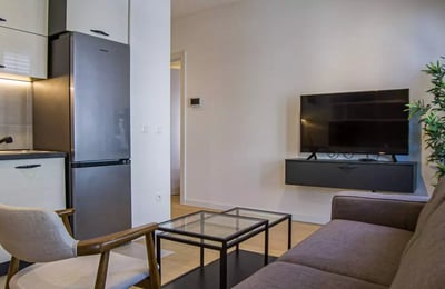 Langfristige Vermietung einer 2-Zimmer-Wohnung mit 40 m² in einer Premium-Wohnanlage, Belgrad, Serbien