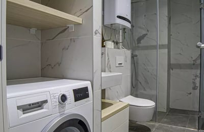 Langfristige Vermietung einer 2-Zimmer-Wohnung mit 40 m² in einer Premium-Wohnanlage, Belgrad, Serbien