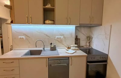 Long-term rental of a 2-room 60 m² apartment in the city center, Belgrade, Serbia