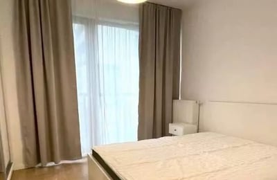 Long-term rent modern 2-room apartment 44 m² in Mokotów, Warsaw, Poland