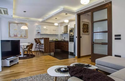 Long-term rental of a 3-room apartment 90m² in Vračar district, Belgrade, Serbia