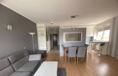Long-term rental of a 3-room apartment 72.9m² in Praga-Południe district, Warsaw, Poland