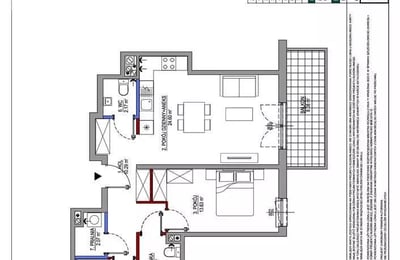 Langfristige Vermietung einer 3-Zimmer-Wohnung mit 70m² im Stadtteil Mokotów, Warschau, Polen