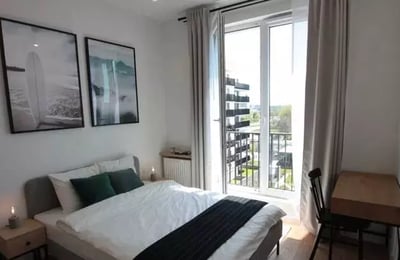 Long-term rental of a 2-room apartment 45m² in Wola district, Warsaw, Poland