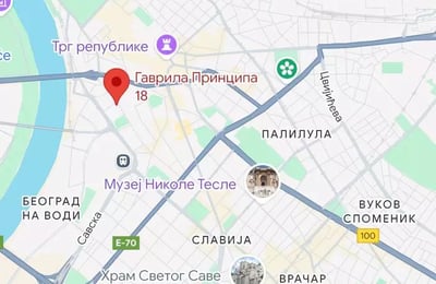 Langzeitmiete eines Studios 38 m² im Stadtzentrum, Belgrad, Serbien