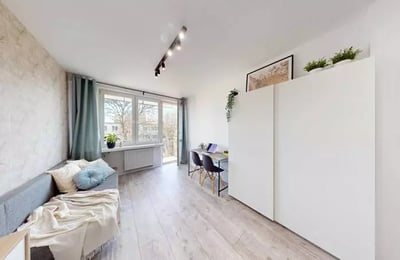 Location longue durée : studio de 19 m² à Grzegórzki, Cracovie, Pologne
