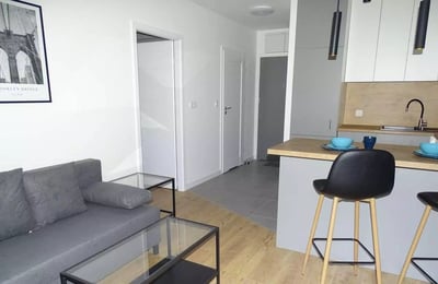 Long-term rental 2-room apartment 42 m², Wrocław, Poland