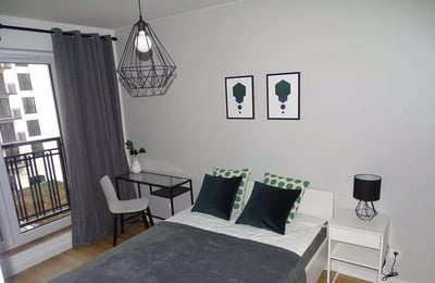 Long-term rental 2-room apartment 42 m², Wrocław, Poland