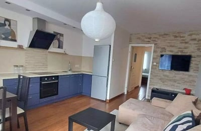 Long-term rental 3-room apartment, 56 m², Gaj, Krzyki district, Wrocław, Poland
