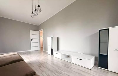 Long-term rental 2-room apartment, 50 m², Tarnogaj district, Wrocław, Poland