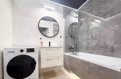 Long-term rental 2-room apartment, 50 m², Tarnogaj district, Wrocław, Poland
