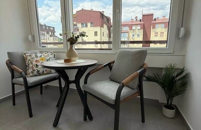 Location longue durée appartement 2 pièces, 50 m², quartier Novi Beograd, Belgrade, Serbie