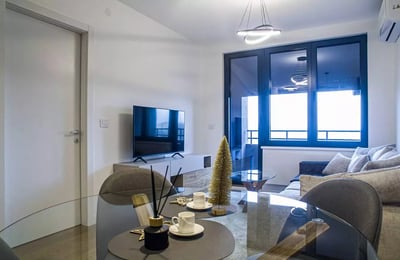 Langzeitmiete einer 2-Zimmer-Wohnung mit 40 m² im Sakura Park, Neu-Belgrad, Serbien