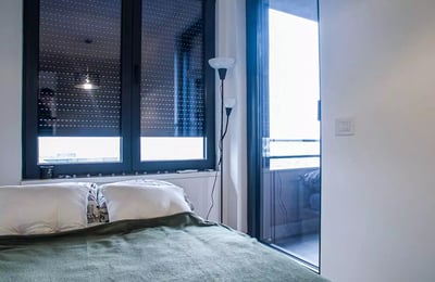 Langzeitmiete einer 2-Zimmer-Wohnung mit 40 m² im Sakura Park, Neu-Belgrad, Serbien