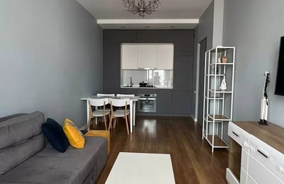 Alquiler a largo plazo de apartamento 1+1 de 45 m² en Batumi, Georgia