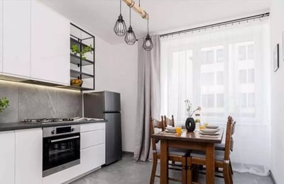 Long-term rental of 2-room apartment 44 m² in central Kraków, Poland