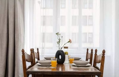 Long-term rental of 2-room apartment 44 m² in central Kraków, Poland