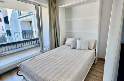 Langzeitmiete einer Wohnung mit 38 m² in Nové Mesto, Bratislava III, Slowakei