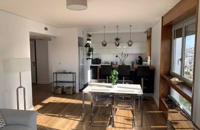 Long-term rental of 4-room apartment 91 m² in the 15th arrondissement, Paris, France