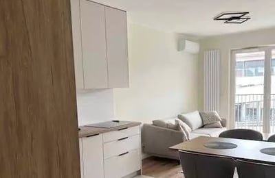 Long-term rental of 2-room apartment 41 m² near Lake Bagry, Kraków, Poland