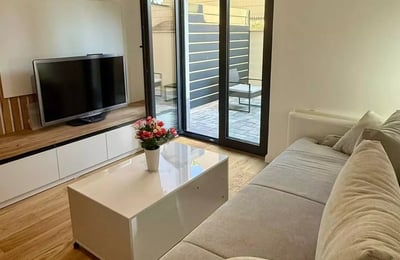 Location longue durée d’un studio de 36 m², Belgrade, Serbie