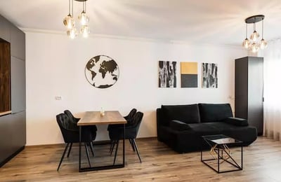 Долгосрочная аренда 2-комнатной квартиры-студии в районе Tractorul, Брашов, Румыния