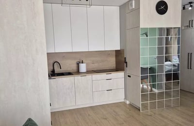 Long-term rental of 44 m² 2-room apartment in Czyżyny, Kraków, Poland