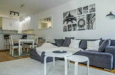 Langzeitmiete einer 2-Zimmer-Wohnung 52 m², Neu-Belgrad, Belgrad, Serbien