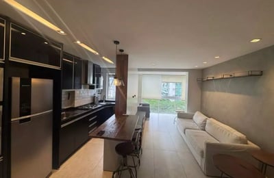 Long-term rental: 3-room apartment 74 m² in Barra da Tijuca, Rio de Janeiro, Brazil