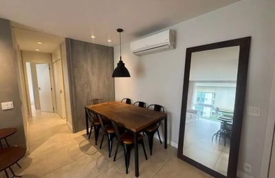 Long-term rental: 3-room apartment 74 m² in Barra da Tijuca, Rio de Janeiro, Brazil