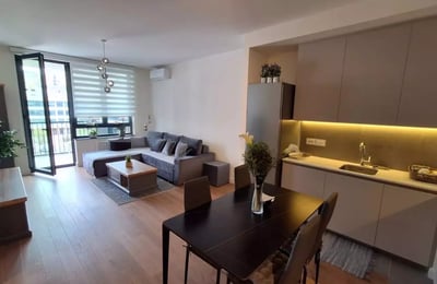Long-term rent of 2-room apartment 55 m², Belgrade, Serbia