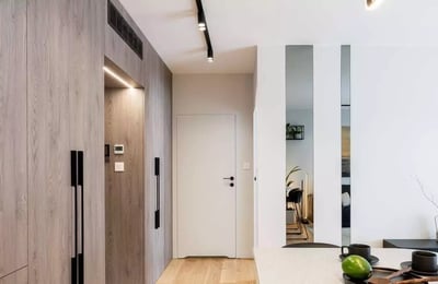 Alquiler a largo plazo de piso de 2 habitaciones 45 m² en una zona verde de Cracovia, Polonia