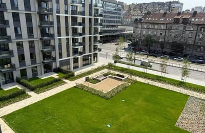 Long-term rent of 2-room apartment 59 m² in Belgrade, Serbia