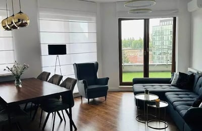 Langzeitmiete: 2-Zimmer-Wohnung 50 m², Grzegórzki, Krakau, Polen