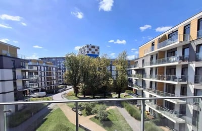 Alquiler a largo plazo de un estudio, 29 m², Cracovia, Polonia
